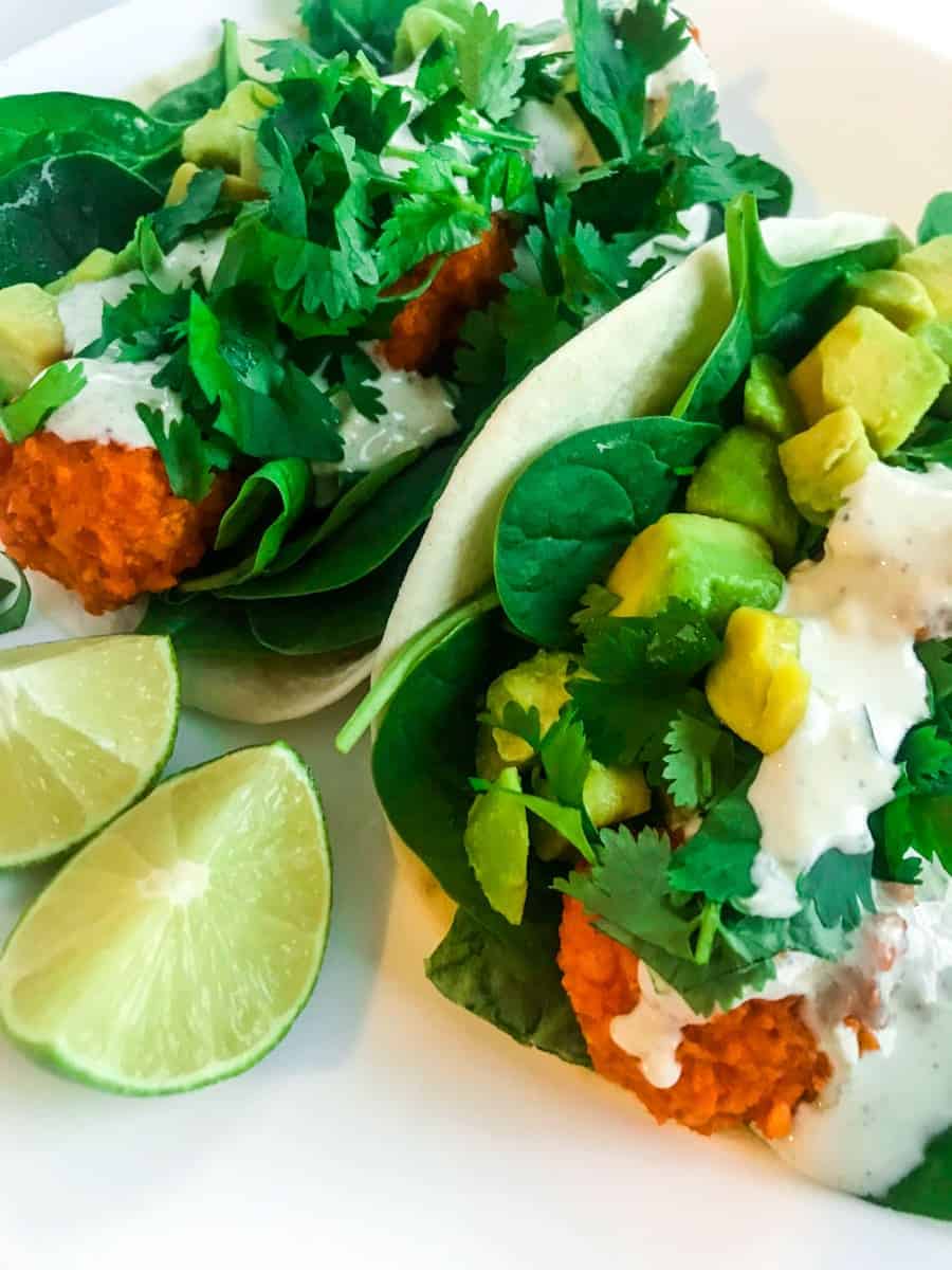 Buffalo Cauliflower Tacos Always Use Butter Mexican Food