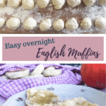 Easy overnight English Muffins
