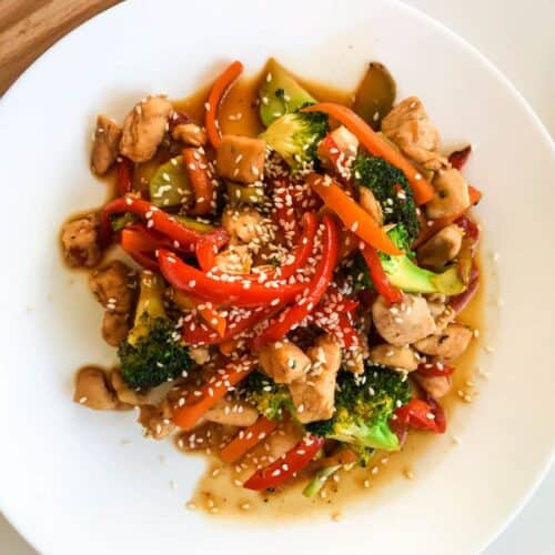 15-minute Chicken Teriyaki Stir-fry - always use butter