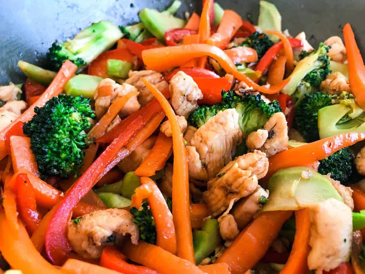 chicken teriyaki stir fry 3