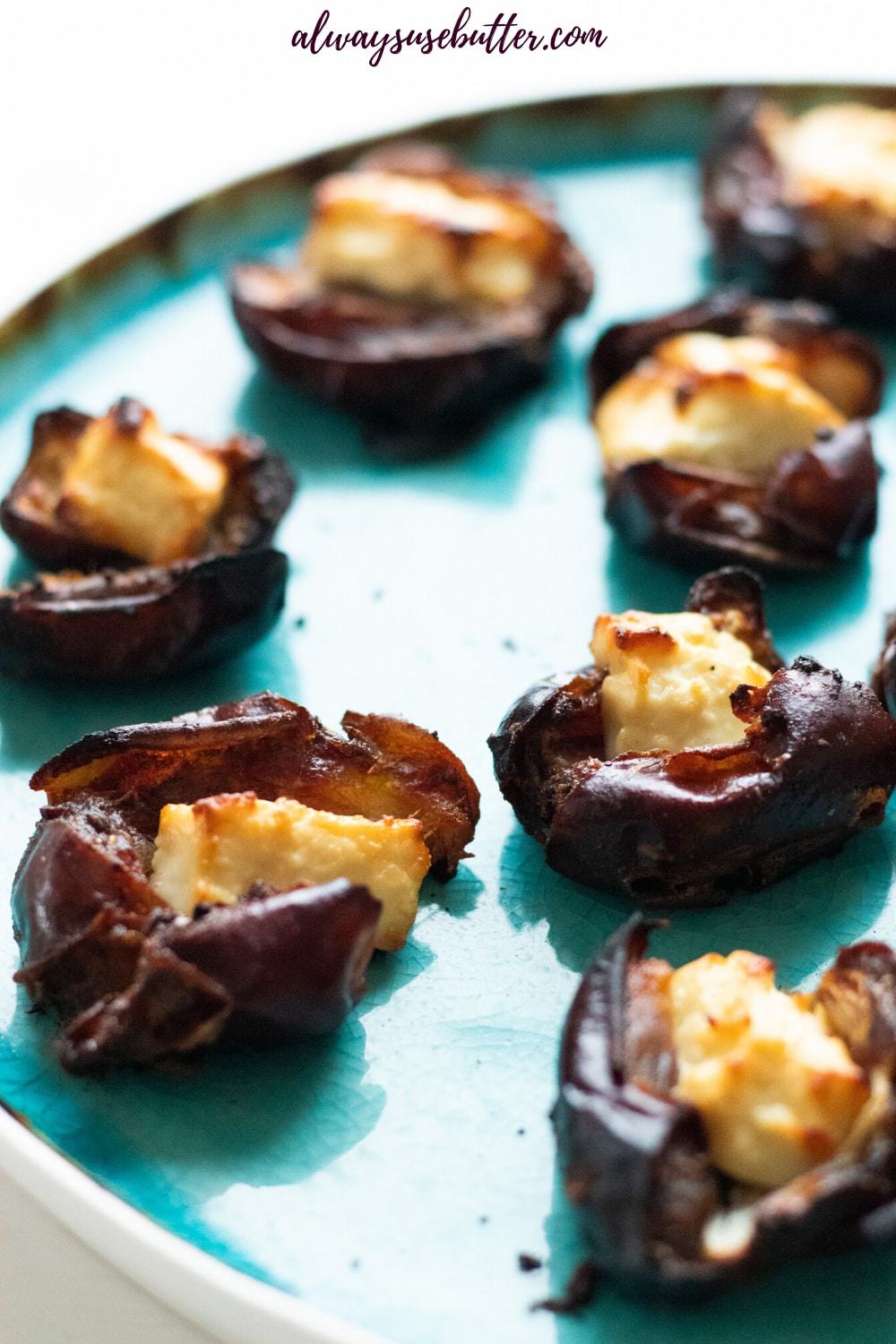 Stuffed Dates with Feta Cheese always use butter Appetizers