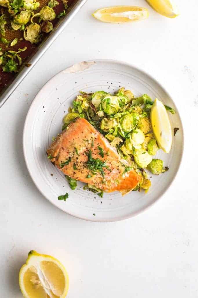 Sheet Pan Maple Mustard Salmon