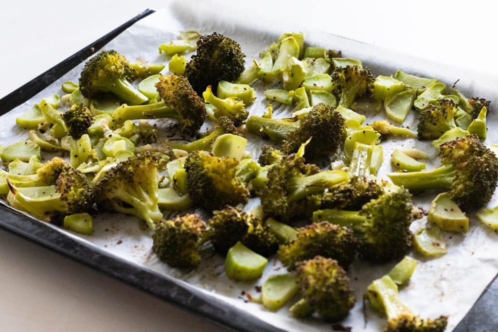 Garlic Roasted Broccoli [vegan Keto Paleo] Always Use Butter