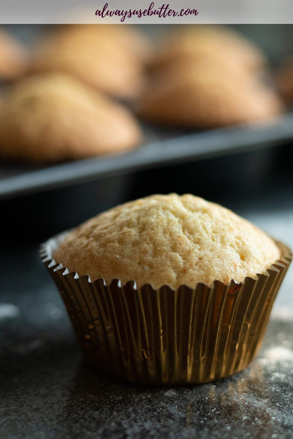 Easy Vanilla Muffins Perfect For Cupcakes! always use butter