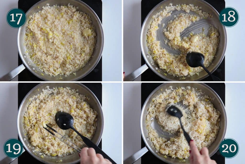 Creamy Salmon and Leek Risotto with Lemon - always use butter