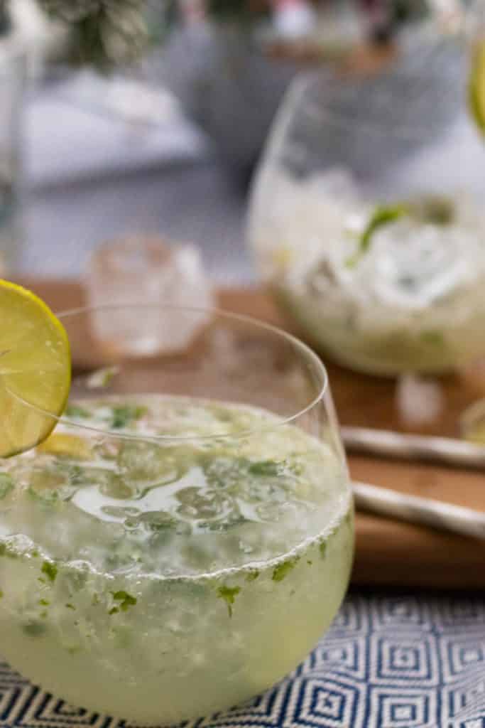 healthy mojito mocktail [sugar free, gluten free, vegan]