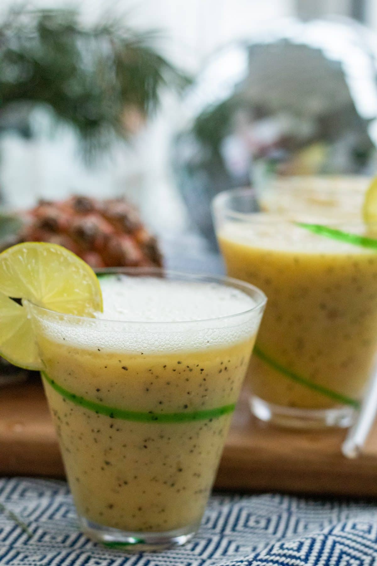 Frozen Pineapple Mocktail [nonalcoholic] always use butter