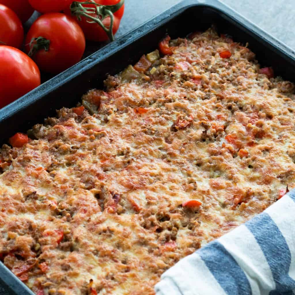 Eggplant Moussaka with Lamb - Quick & Easy Meals - always use butter