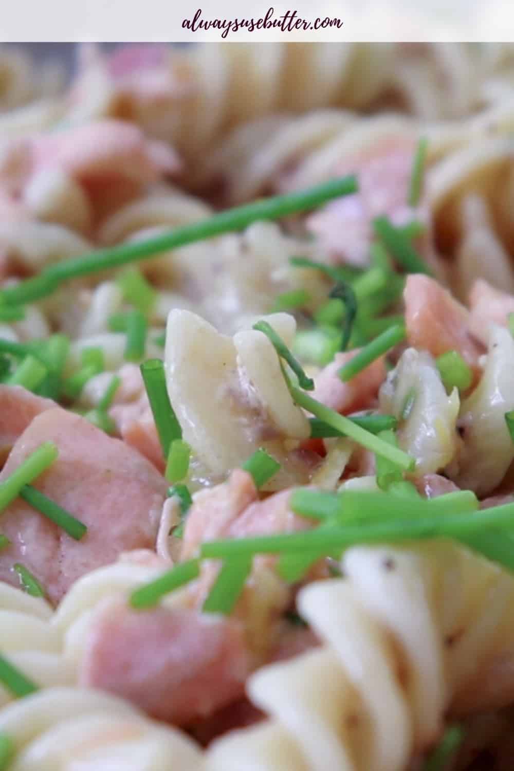 Salmon Crème Fraîche Pasta - Pasta - always use butter