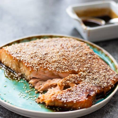 Oven Baked Teriyaki Salmon Always Use Butter