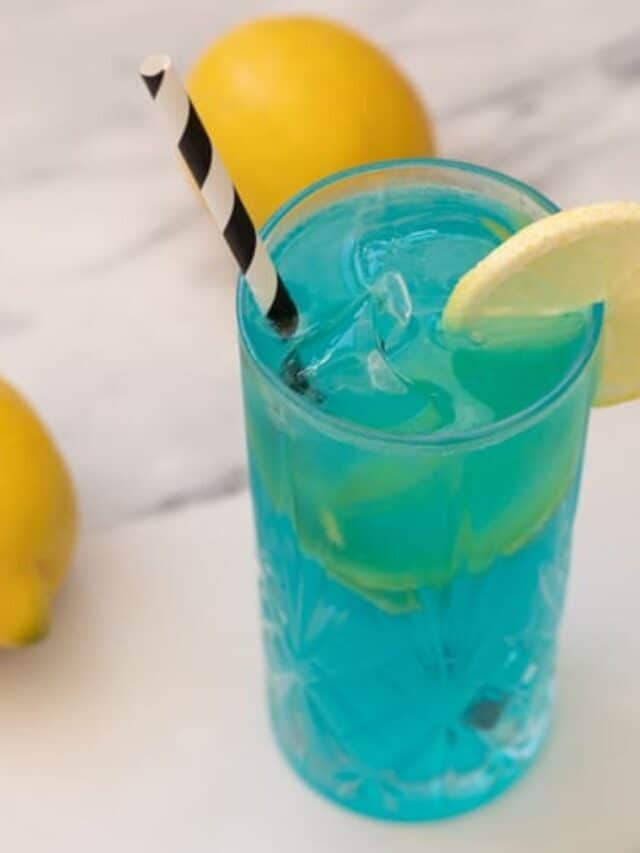 Blue Lagoon Mocktail Story