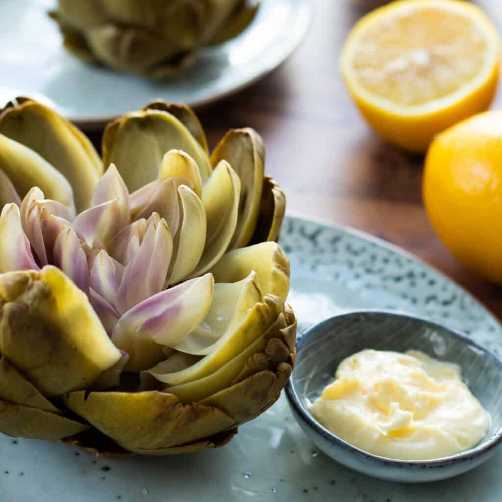 How To Boil Or Steam Artichokes (+ How To Eat Them!)