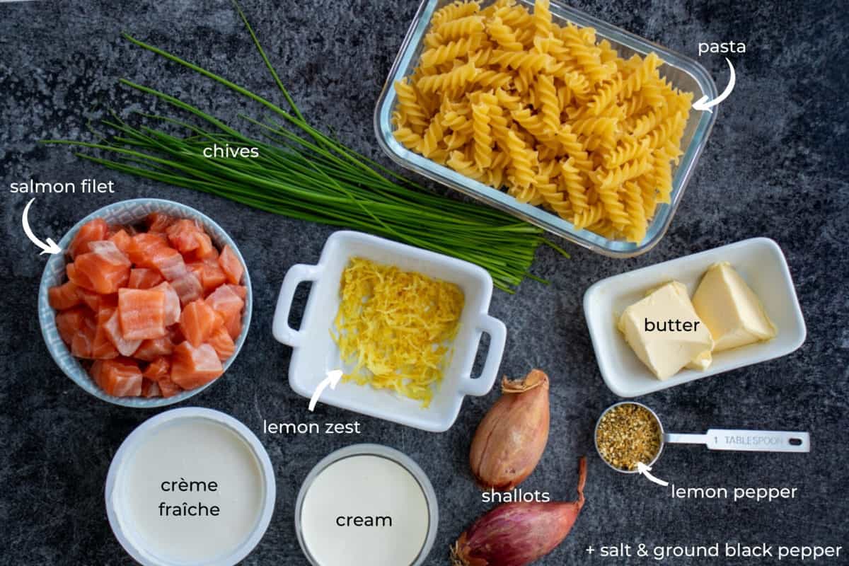 Salmon Crème Fraîche Pasta - Crème Fraîche Pasta Recipes - always use