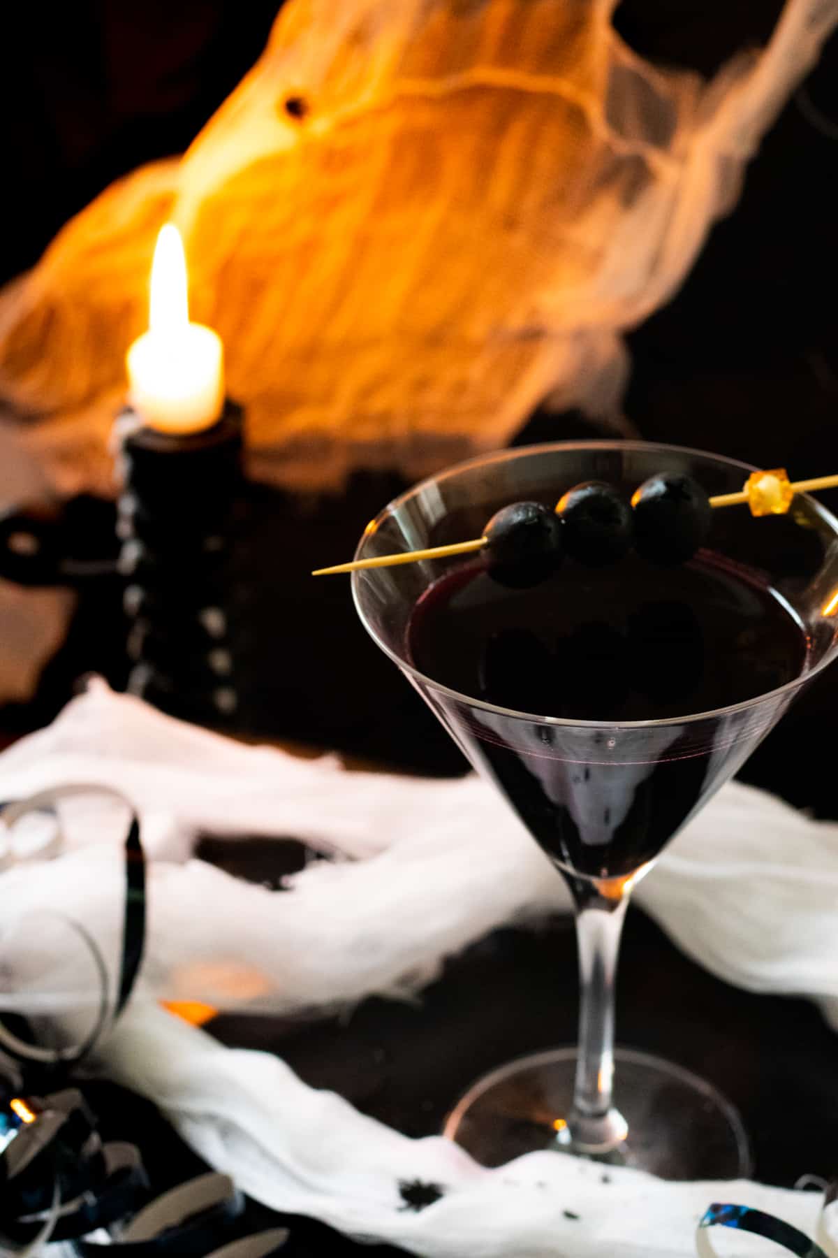 Black Widow Martini: a Delightfully Dreadful Drink · Nourish and