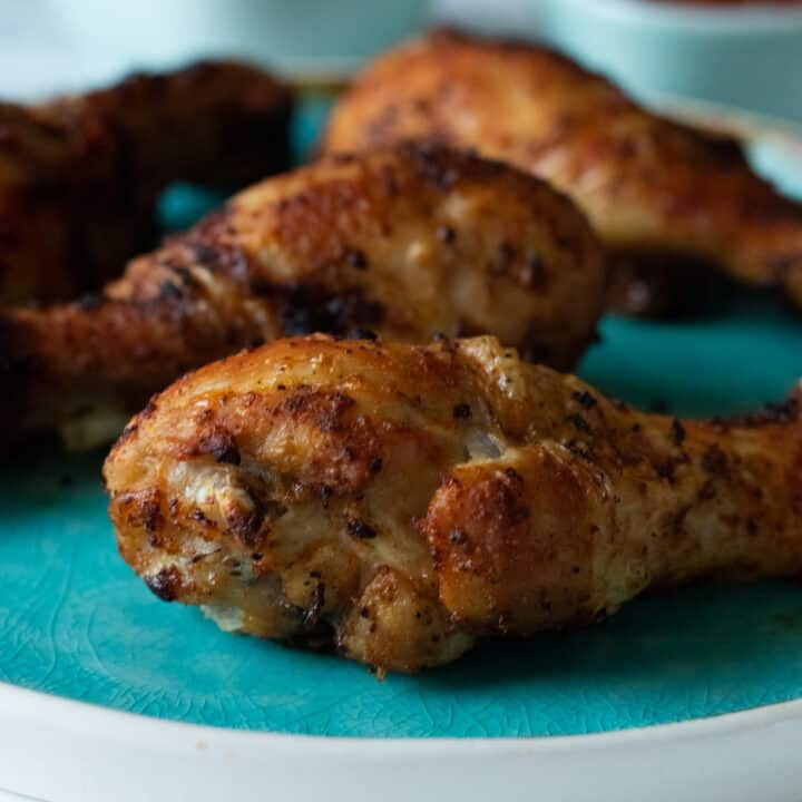 Air Fryer Chicken Drumsticks always use butter