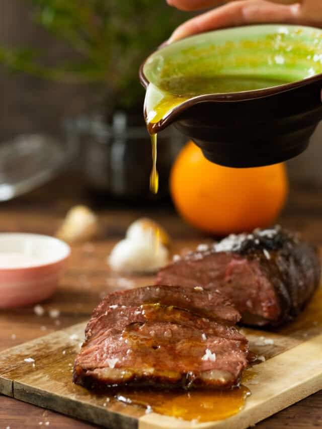 Duck with Orange Sauce