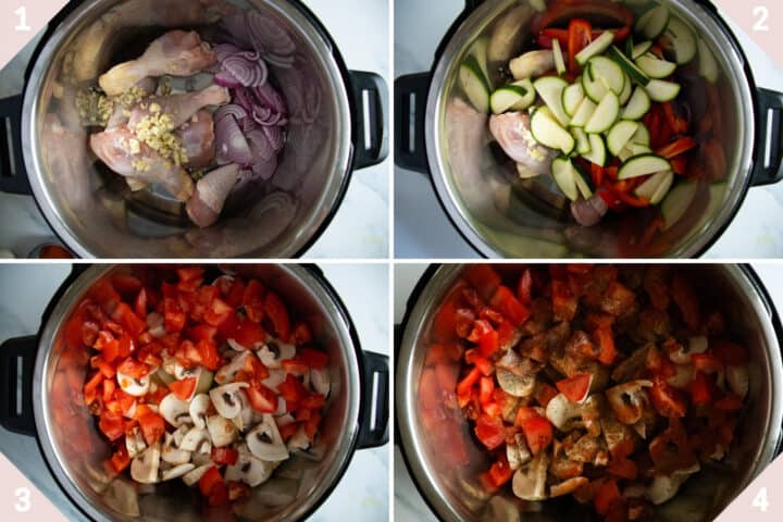 Instant Pot Chicken Stew - always use butter