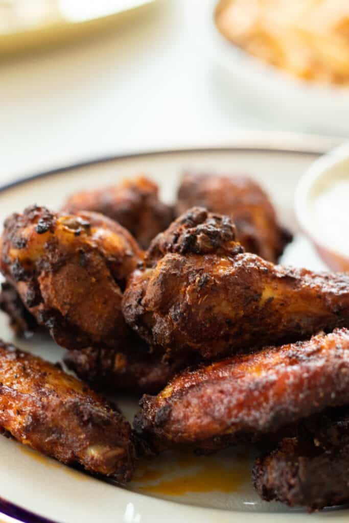 How to Reheat Chicken Wings in Air Fryer - always use butter