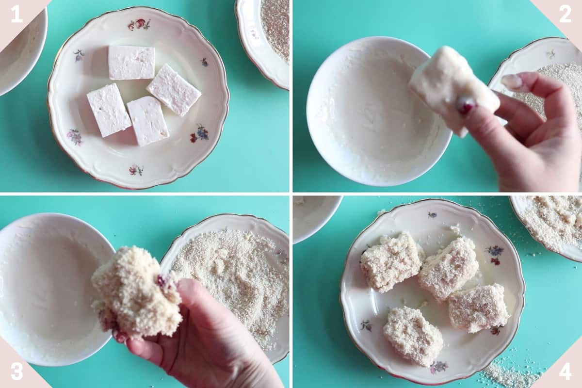 how to make fried feta cheese