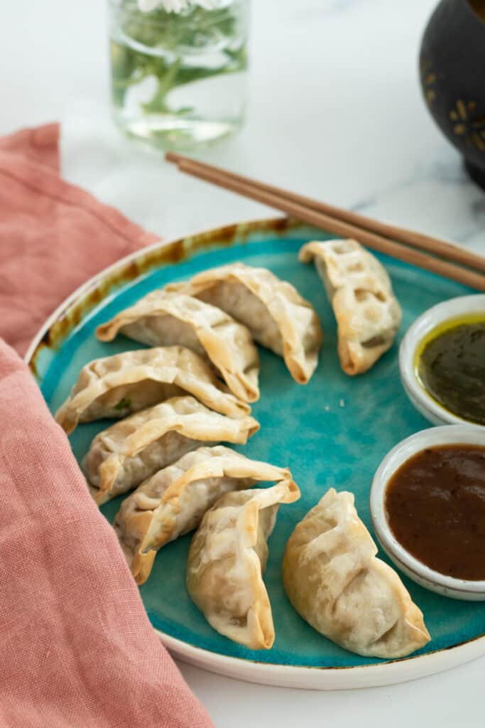 How to Air Fry Frozen Dumplings & Potstickers always use