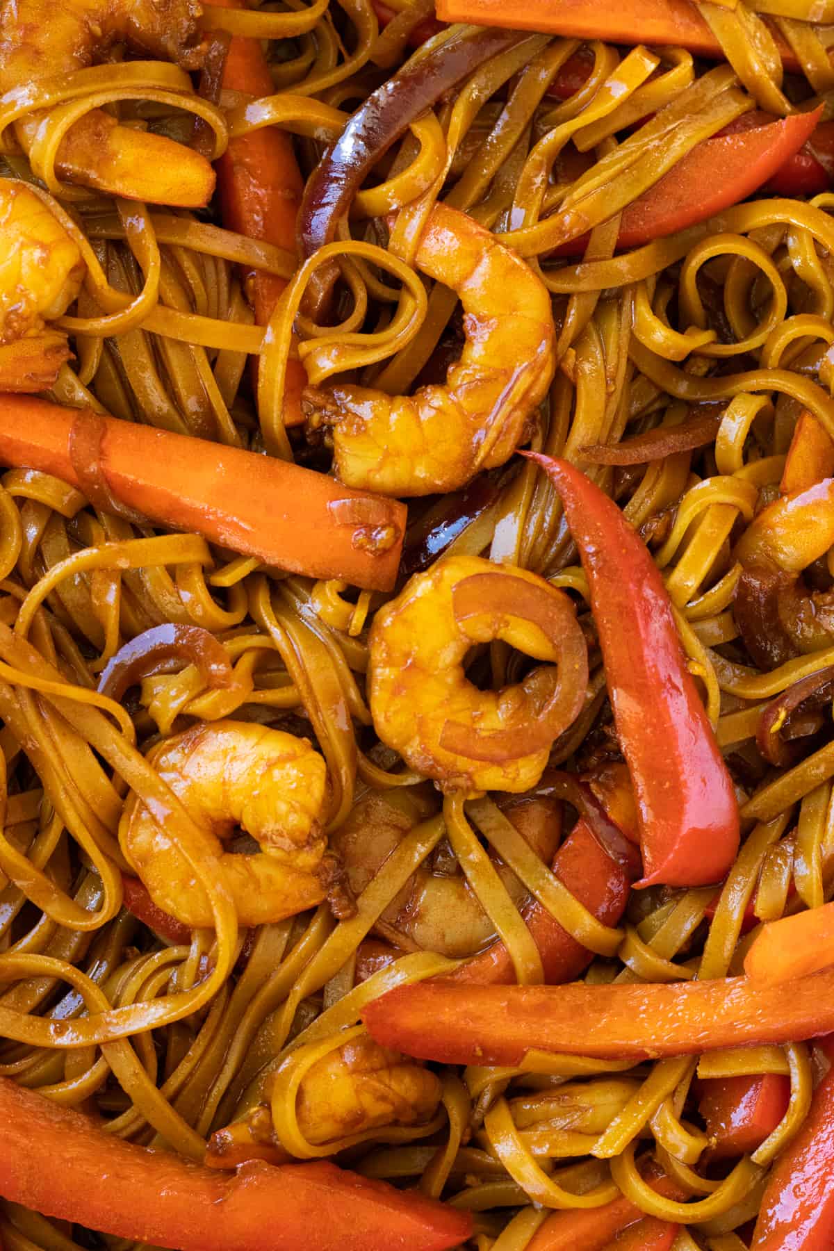 Shrimp Mei Fun Rice Noodle Stir fry Always Use Butter
