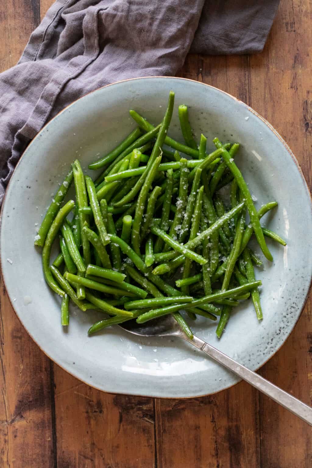 Air Fryer Frozen Vegetables - always use butter