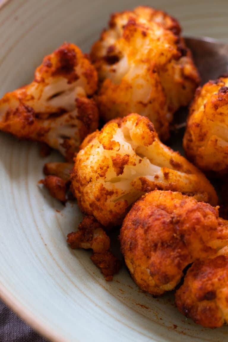 Air Fryer Frozen Cauliflower always use butter