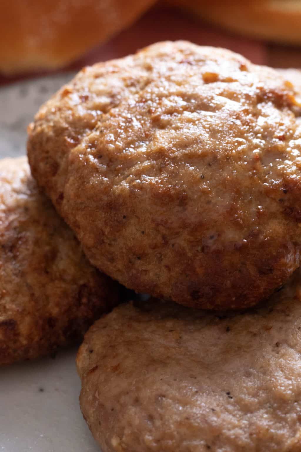 Frozen Turkey Burgers in Air Fryer always use butter