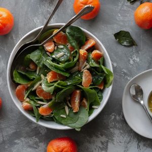 mandarin spinach salad