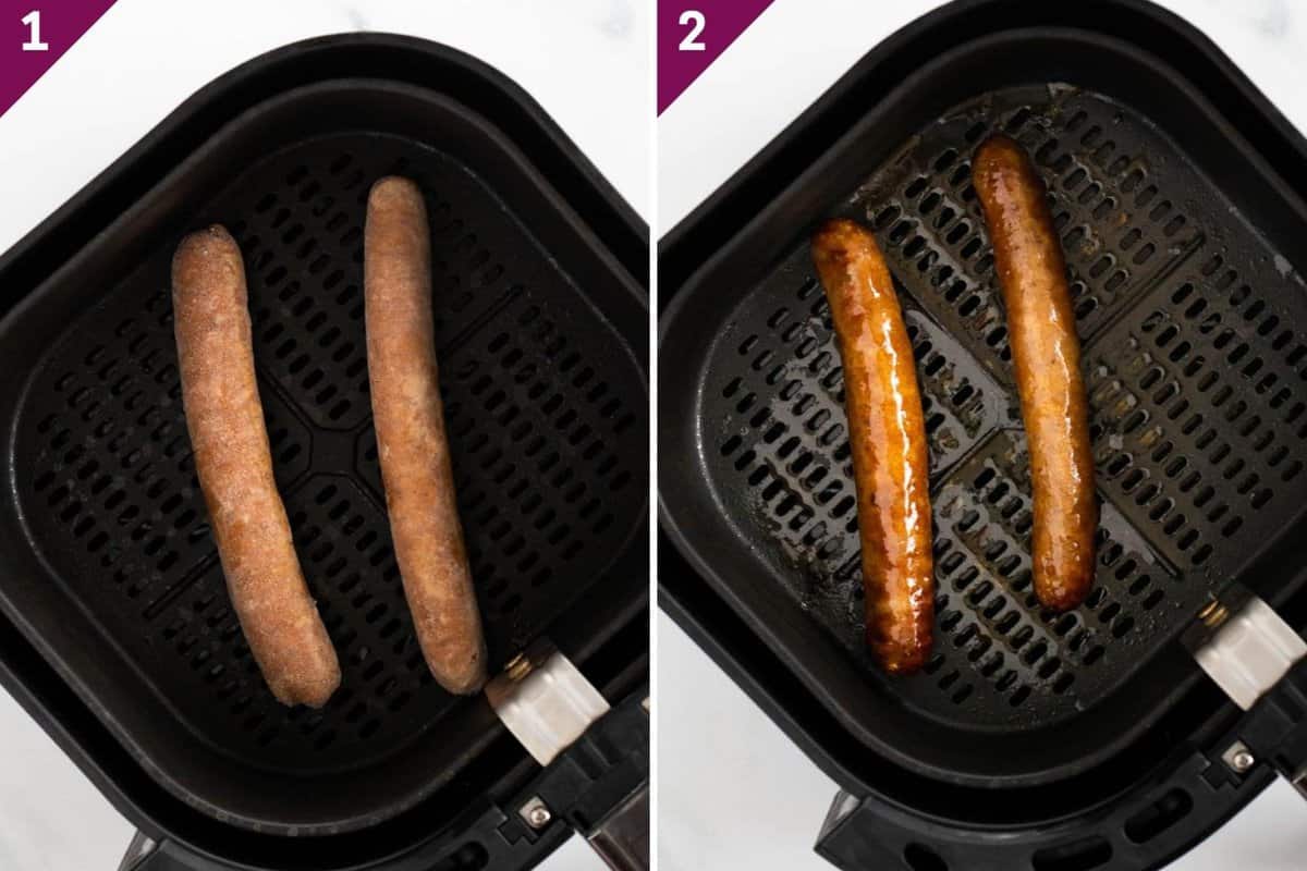 How to Air Fry Frozen Sausages always use butter