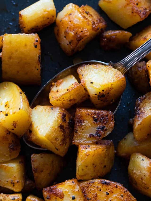 Country Potatoes Recipe - always use butter