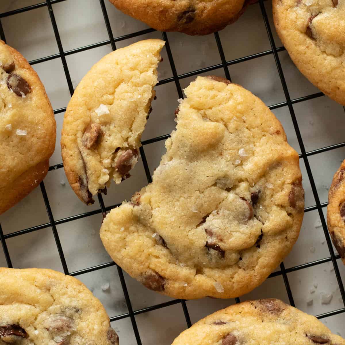 Chip Cookies Brown - always use butter