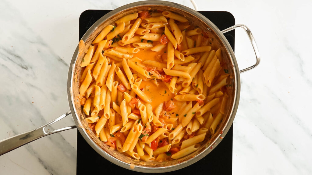 Spicy Vodka Pasta - With or Without Vodka - always use butter