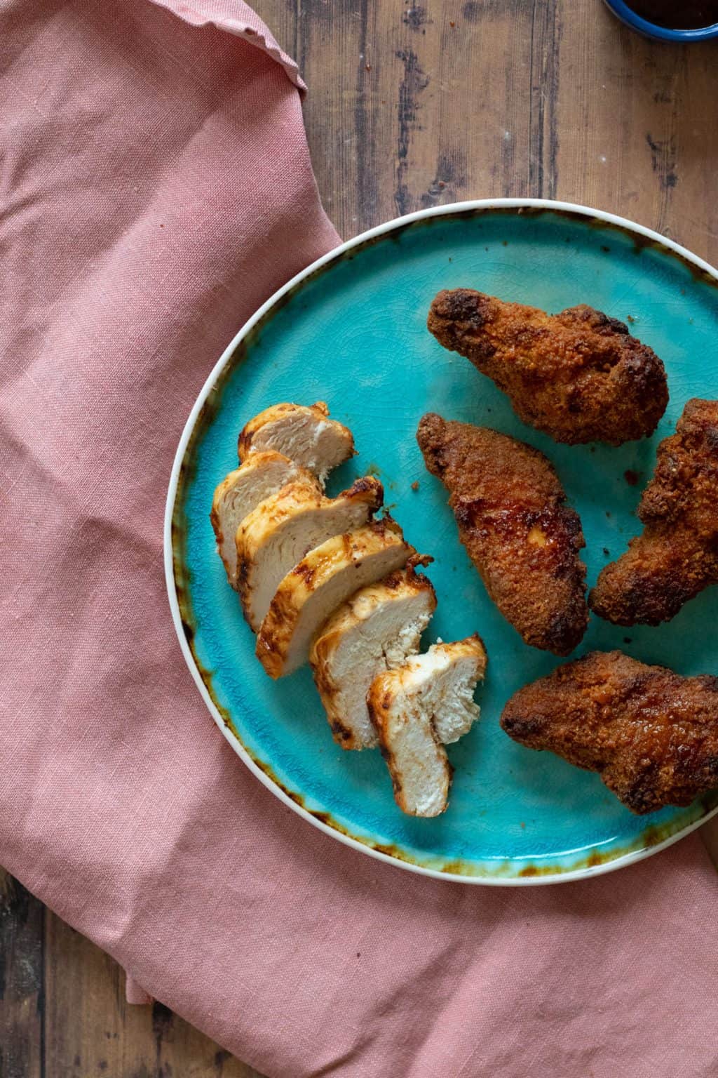 How to Air Fry Different Types of Frozen Chicken - always use butter