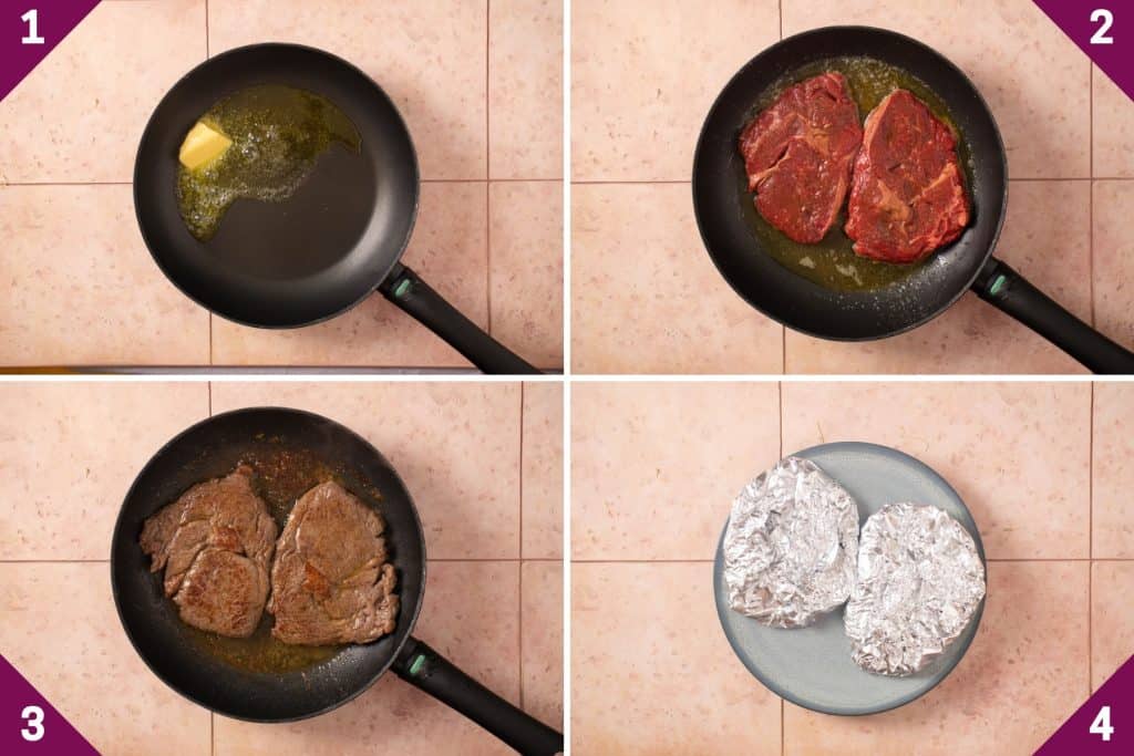 How To Cook A Rib Eye Steak Without A Cast Iron Skillet Always Use Butter 