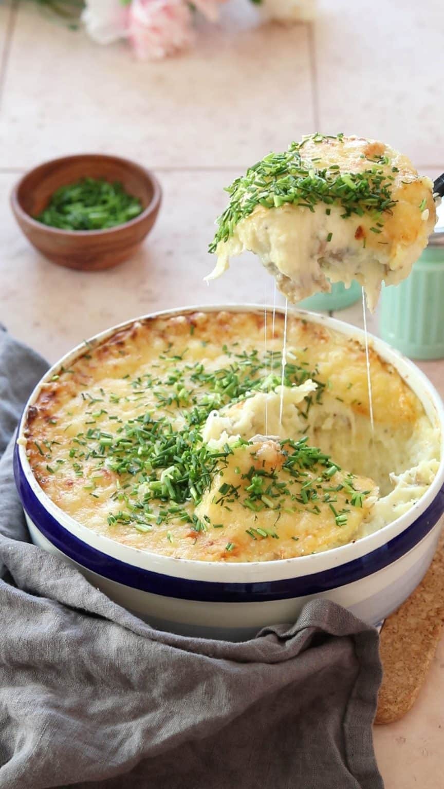 Leftover Boiled Potato Casserole always use butter