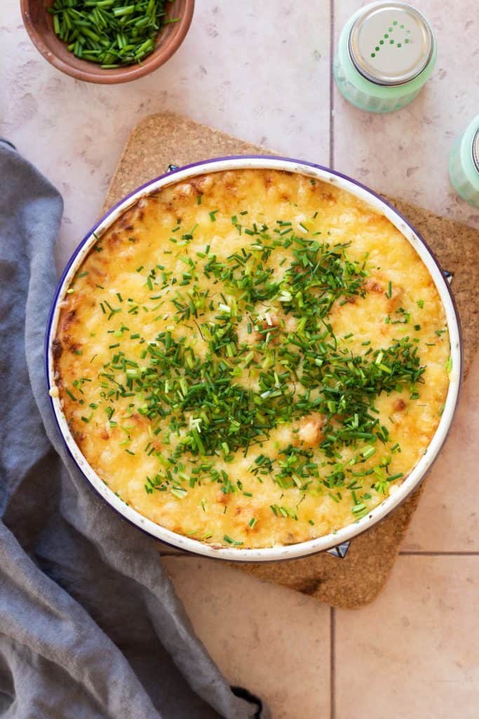 Leftover Boiled Potato Casserole - always use butter