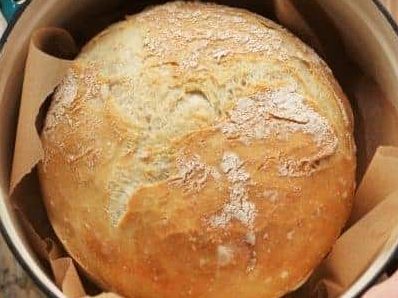 Dutch oven bread.