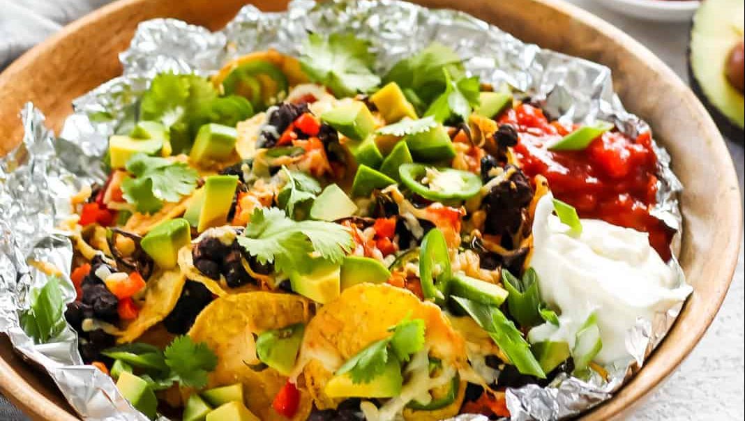 Air fryer nachos.