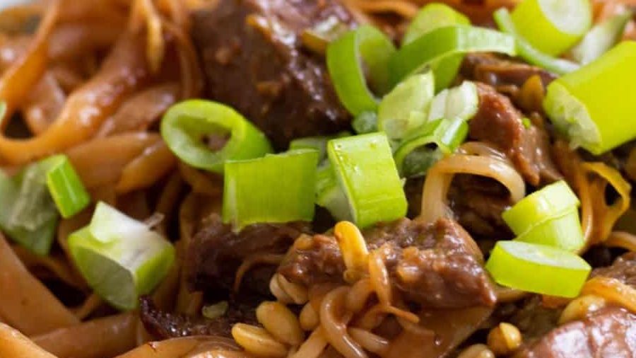 beef chow fun.