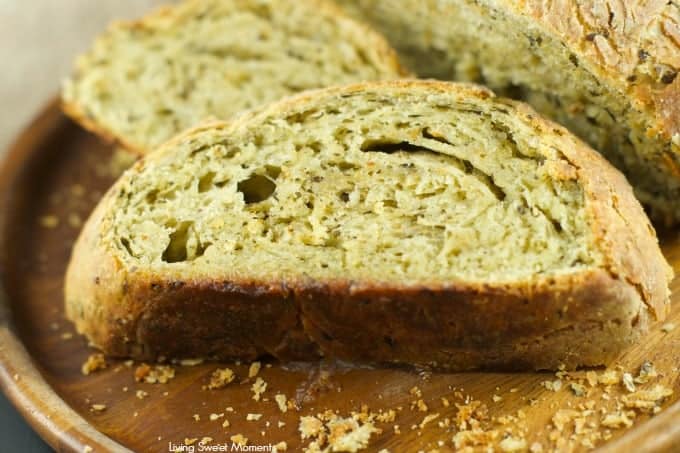 A sliced loaf of bread.