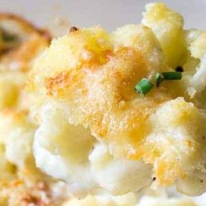 Cauliflower potato bake,