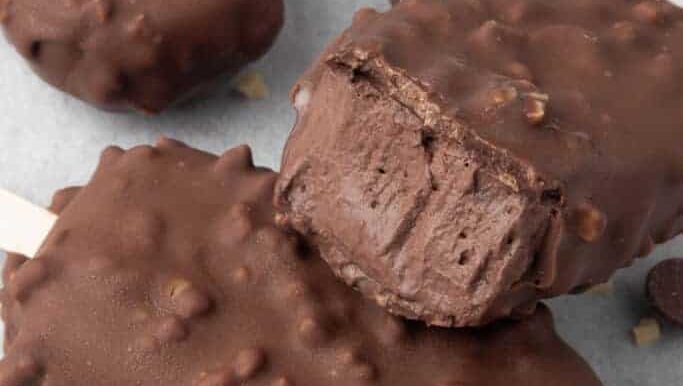 Chocolate Ice Cream Bar.