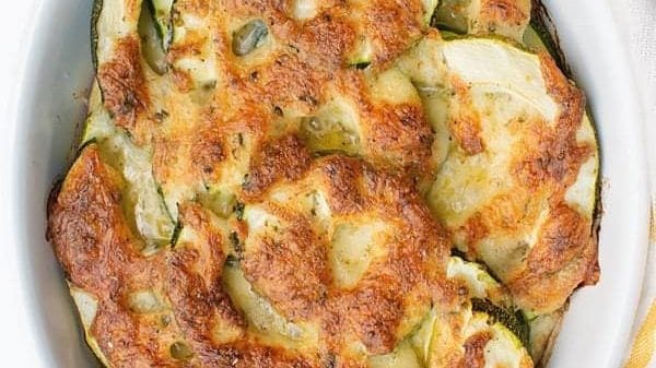 Zucchini bake.