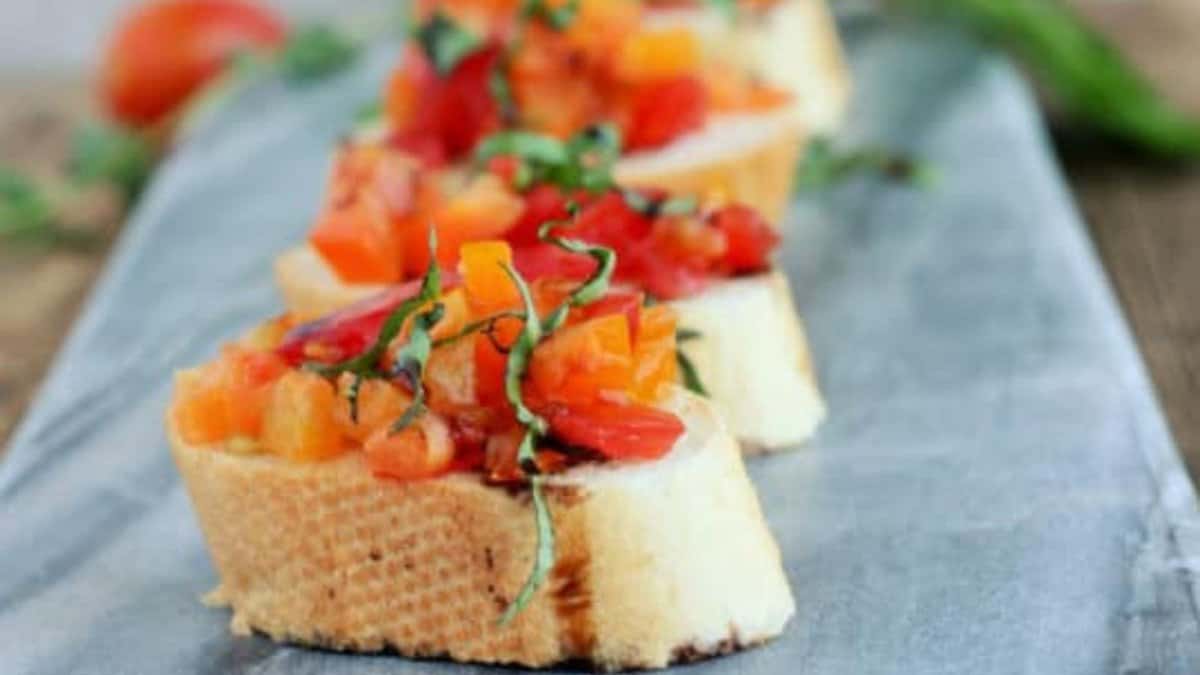 Tomato Bruschetta.