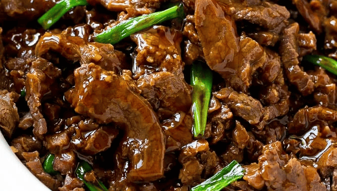 Mongolian beef.