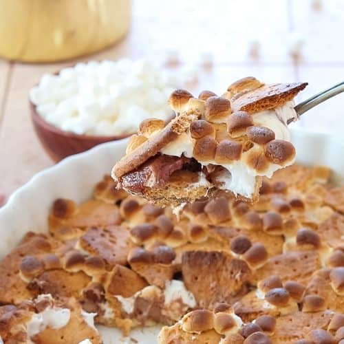 Smores casserole.