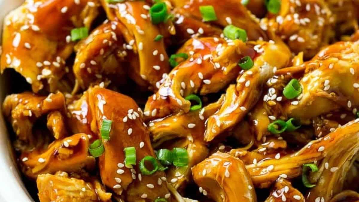 Slow Cooker Teriyaki Chicken.