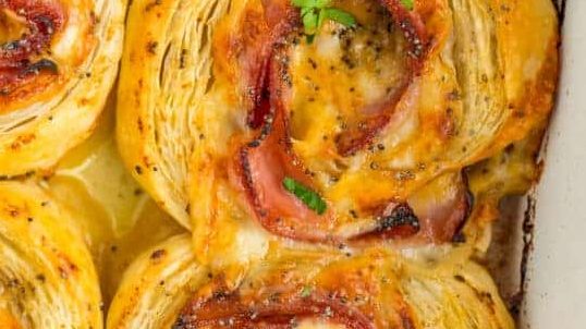 Ham and Cheese Pinwheels.
