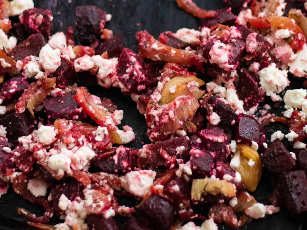 Beet & fennel salad.